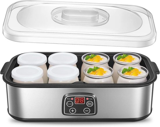 Joghurtbereiter Mit 8 Gläsern – Perfekt Für Selbstgemachten, Gesunden Joghurt