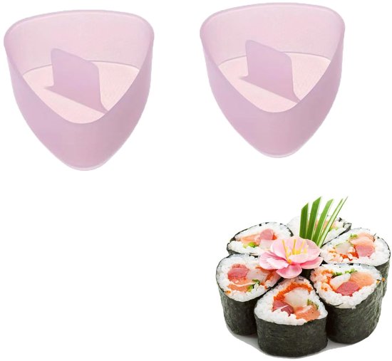 Mttproducts – Onigiri-form – Sushi-set – Ideal Für Kinder – 2-teilig – Reisbällchenform – Perfekt Für Picknicks – Sicher Und Wiederverwendbar