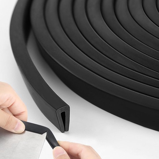 Gummikantenschutzleiste U-förmige Gummitürdichtung Wetterfeste Blende Metallkantenschutz Geeignet Für 1 8 Zoll Autotüren Stahlplatten Glas 3 3
