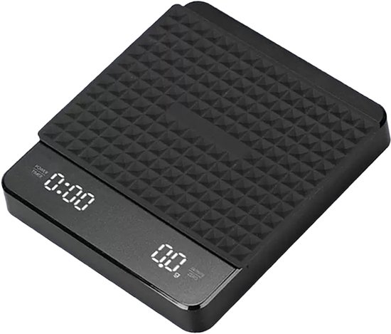 Kaffeewaage Kaffeewaage Mit Timer Barista Waage Espressowaage Mini Kaffeebohnenwaage Kleine, Tragbare Küchenwaage 3a Batterien Nicht Enthalten Sc