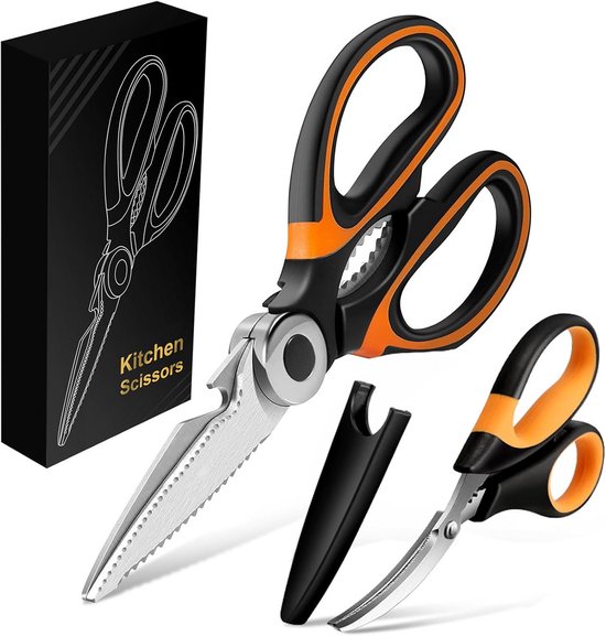 Fleischschere Küchenschere 2er-set Haushaltsscheren Scharfe Edelstahlschere 21 Cm Geflügelschere Für Erwachsene Allzweck-küchenschere Schere Für