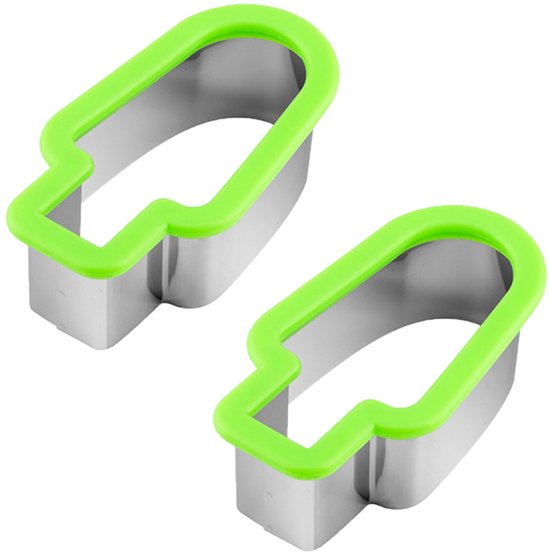 2 Teiliger Wassermelonenschneider Eiswürfelform Obstschale Wassermelonenschneider Trenneinsatz Küchenutensil Küchenaufbewahrung Sommer Wassermelo