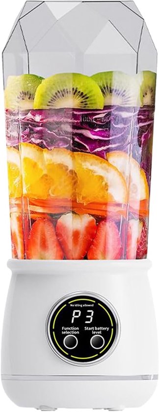 Wiederaufladbarer Standmixer 550 Ml Auslaufsicher Kabellos Leistungsstark Smoothie-maker Mini-reise-entsafter Shaker Für Gemüse Reisen Zuhause