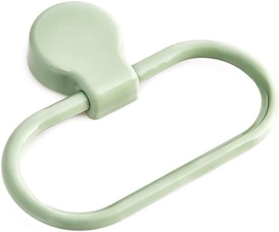 Stabiler, Selbstklebender Handtuchhalter Fürs Badezimmer: Grüner Handtuchhalter, Handtuchring Fürs Badezimmer