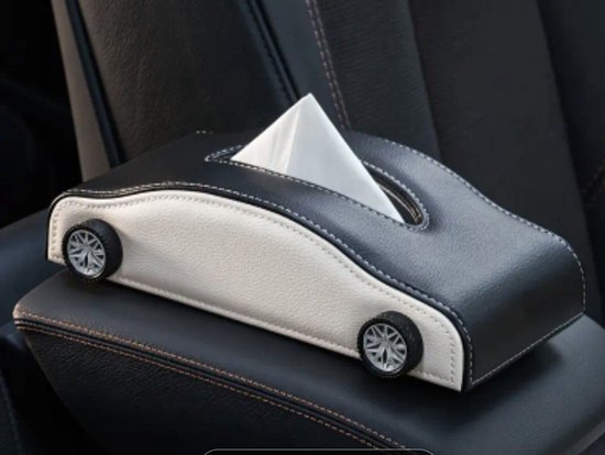 Taschentuchhalter/taschentuchbox Aus Leder Für Die Sonnenblende Im Auto