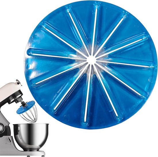 Spritzschutz Für Mixerkopf 1 Stück 14,5 X 14,5 X 0,5 Cm Rund Spritzschutz Für Standmixer Für Kippmixer Und Mixer Mit Sechs Löchern Ersatzklingen
