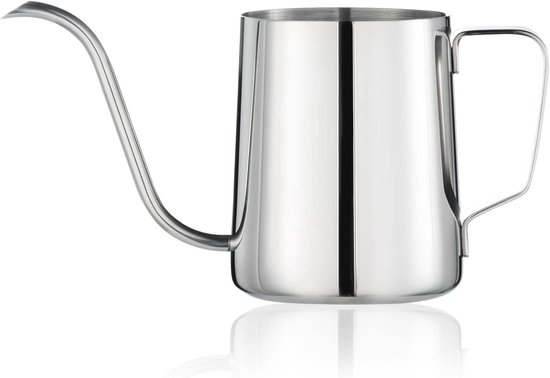 Wasserkocher Mit Schwanenhals 350 Ml Langer Schmaler Ausguss Manueller Kaffeebereiter Präzisionsausguss Ideal Für Camping Reisen Und