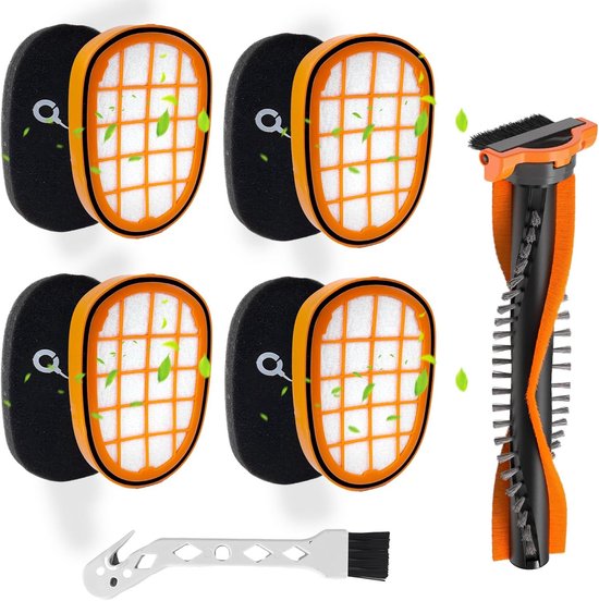 Passend Für Philips Staubsauger-filterset – Hepa + Abs Speedpro Max Fc6812/6814/6822/6823/6827/6908 Ersatzteile – Staubsaugerzubehör Filtertuch