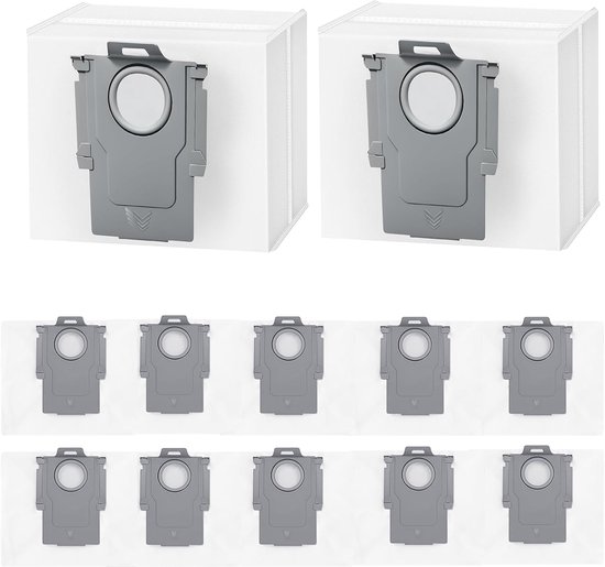 12 Staubbeutel À 3,6 L Passend Für Roborock Q5+/s8+/s7 Maxv Saugroboter