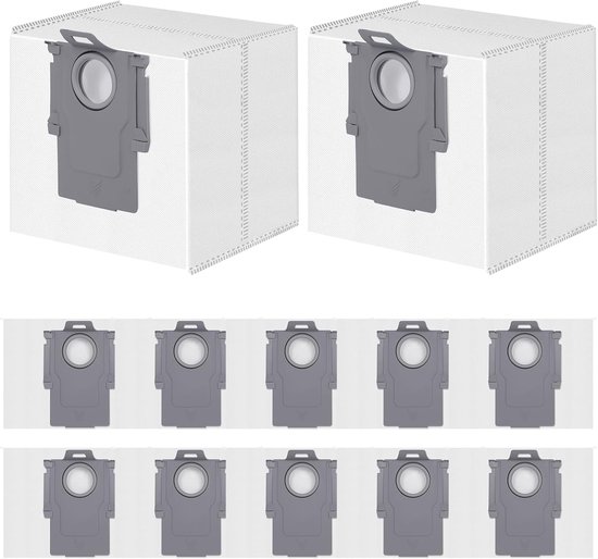12 Staubbeutel Für Roborock S8+/s8 Pro Ultra/s7 Maxv Ultra/q7 M5+/l5+/max+/q8 Max+/q5 Pro+/q5 Max+/q10 S5+/x5+ Staubsauger Ersatzbeutel Zubehör S