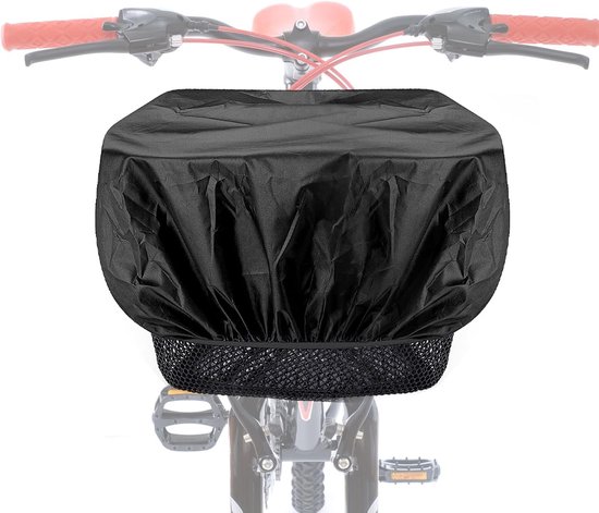 Regenschutz Für Fahrradkörbe – 2-teiliger Vorderradkorb – Wasserdichter Schutz Mit Sattelabdeckung – Fahrradzubehör