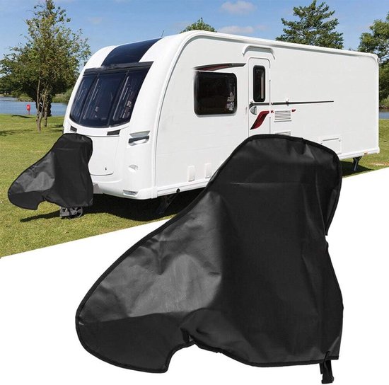 Deichselabdeckung Mit Kordelzug Wohnwagenabdeckung 600d Oxford-gewebe Universelle Schutzhülle 63 X 87 Cm Schutzhülle Für Wohnmobile Und Wohnwagen