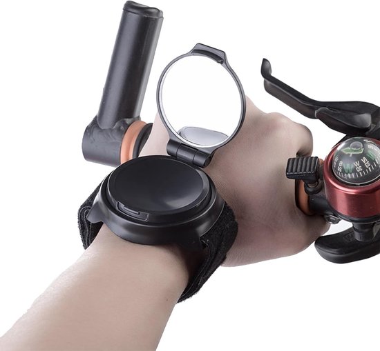 Fahrrad Rückspiegel 360° Drehung Armbandmodell