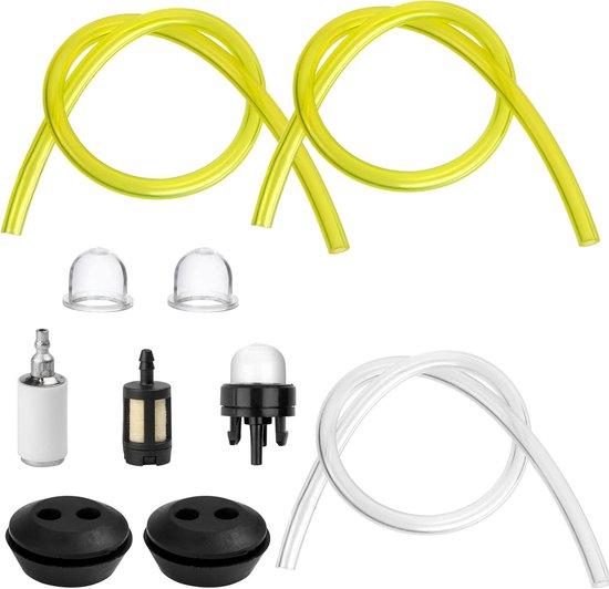 Kraftstofffilter Set Kraftstofffilter Für Freischneider Kraftstoffschlauch 2,5 Mm Dichtung Kraftstoffschlauch Mit 3 Mm Innendurchmesser Rasenmähe
