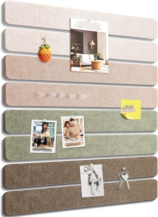 Kork Pinnwandstreifen 8er Set Kork Pinnwand 33 X 5 X 0,9 Cm Fotofabriek Korkplatte Selbstklebende Pinnwand Korkwand Büro Notiztafel Für Vision Bo