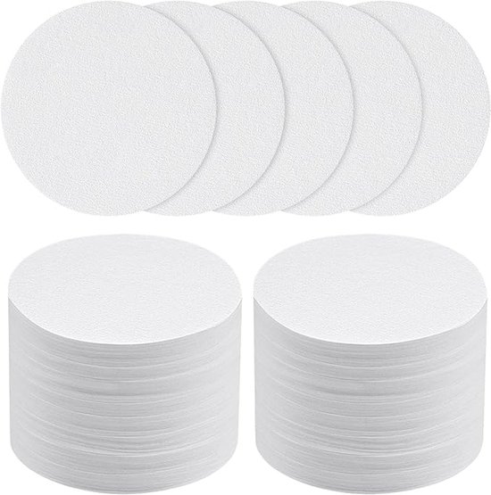 400 Stück Kaffeefilterpapier 58 Mm Runde Papierkaffeefilter Espresso-verteilungsfilter Filter Kaffee Mikro-papierfilter-ersatz Barista-zubehör