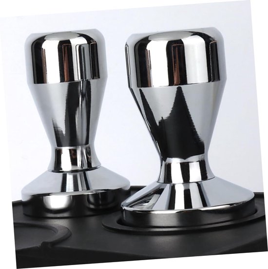 Kaffeetamper, Espresso Kaffeebohnenpresse Aus Edelstahl, Espressotamper (silber (49 Mm))