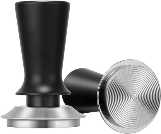 Espresso-tamper, 58 Mm, Federbelastet, 13,6 Kg, Edelstahl-tamper Mit Rutschfestem Griff