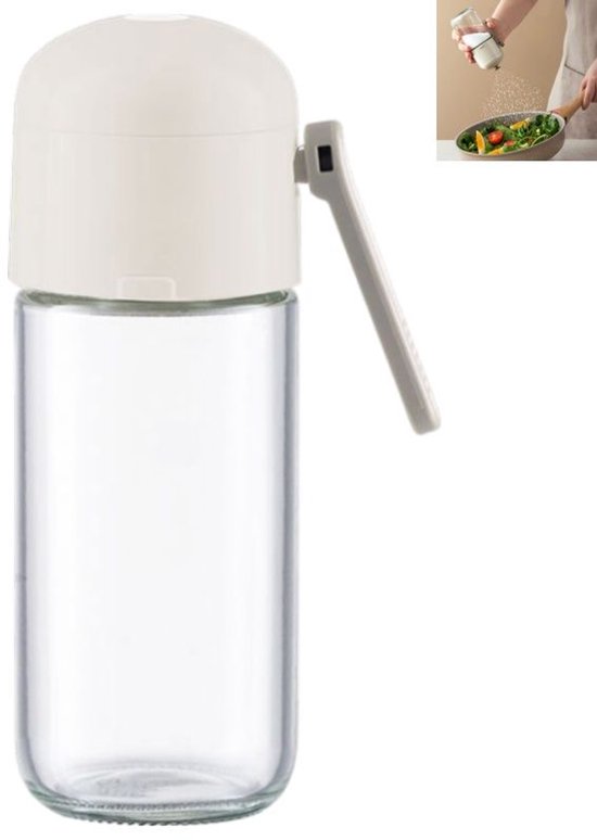 Salzstreuer Gewürzflasche Salzstreuer Mit Druckfunktion Einstellbare Salzdosierung Für Zuhause, Hotel Und Restaurant Zur Aufbewahrung Verschieden