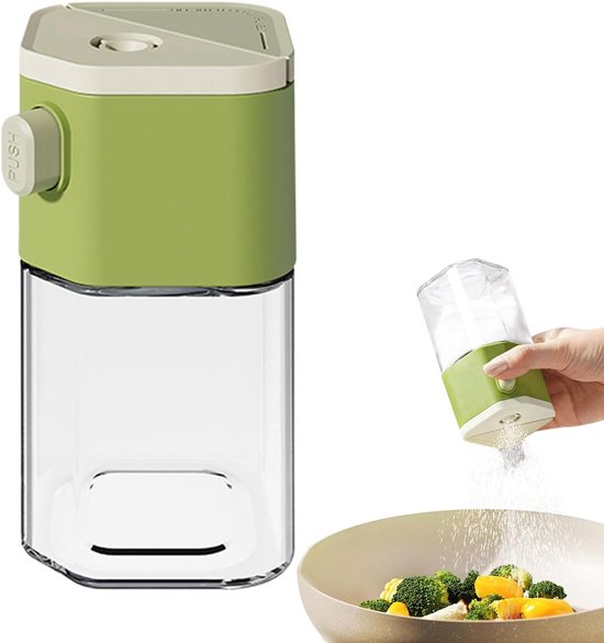 Salz Und Pfefferstreuer Dosierbar Grün 200 Ml
