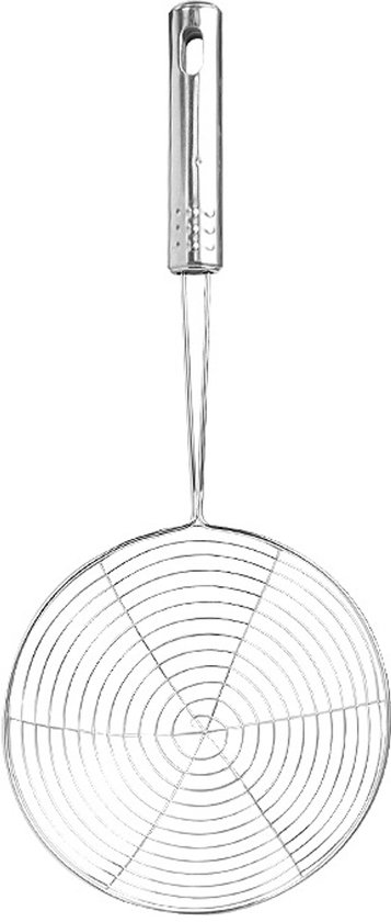 Schaumlöffel Mit Spinnennetz-motiv Edelstahl Küchensieb Mit Griff Schaumlöffel Sieb Zum Kochen Für Heiße Töpfe Zum Braten Als Nudelsieb 32 X 11 5
