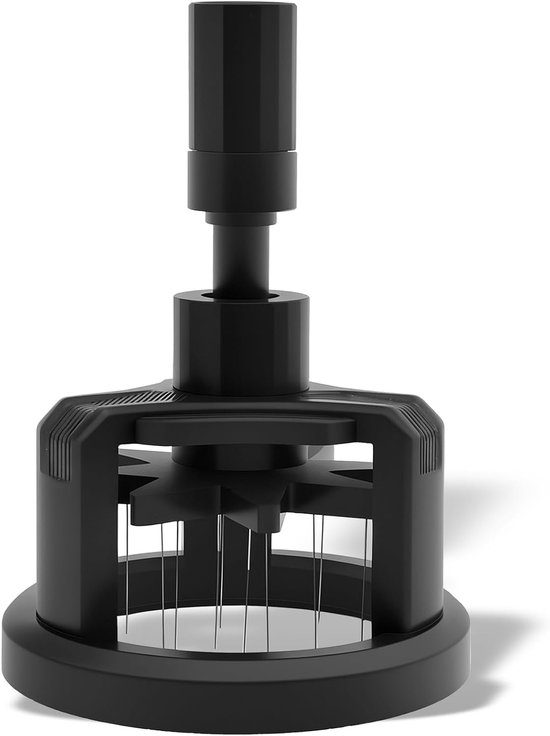 Espressonadel, Espressoteiler, Verstellbarer Espresso Kaffeemixer, Tragbarer Espressorührer, Kaffeestampfer, Espressonadel (a)