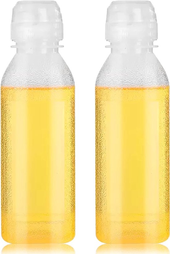 Set Mit 2 Quetschflaschen Für Öl Und Honig - Lebensmittelechter Kunststoffspender (2 X 500 Ml)