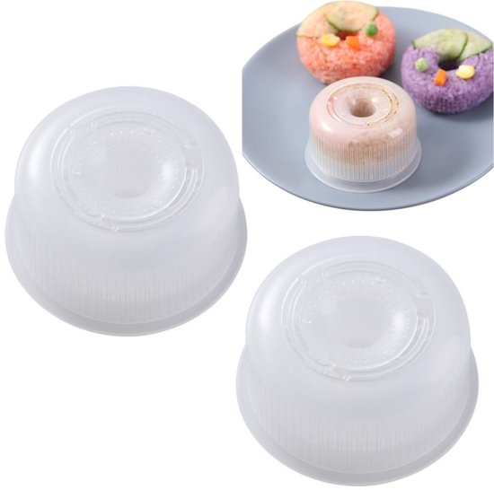 Runde Sushi Formen Kann Zur Herstellung Von Donut Formen Verwendet Werden Form Zur Herstellung Von Reisbällchen Diy Sushi Werkzeug 8 X 7 X 4 Cm F