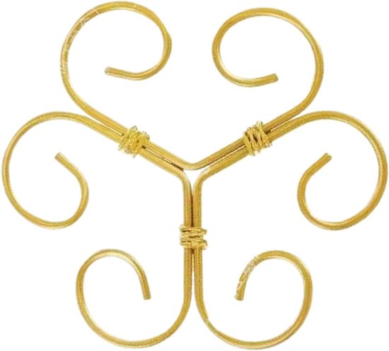 Pflanzenständer Zimmerpflanzenständer Gartenpflanzenständer 2 Teilig Pflanzenstützen Gold