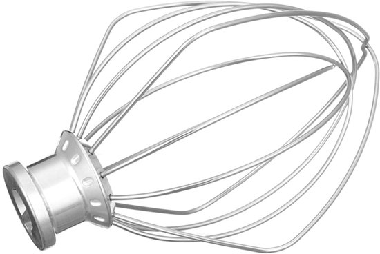 Der Für Die Kitchenaid K45ww 9704329 Geeignete Edelstahl-schneebesen Kann Zum Mischen Von Mehl, Kuchenteig, Eiern Und Sahne Verwendet Werden.