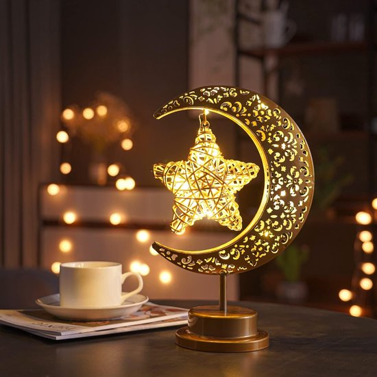 Mondlicht Magisches Mondlicht Halbkreisförmiges Mondlicht Fürs Schlafzimmer Galaktische Lichteffekte Kinder Mondlicht Mond Sterne Nachtlicht Batt