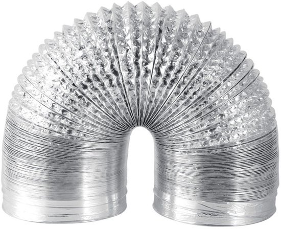 Abluftschlauch Für Wäschetrockner 4 Zoll, 2 M Flexibler Abluftschlauch Für Wäschetrockner Aluminiumisoliertes, Flexibles Schlauchset Für Den Inne