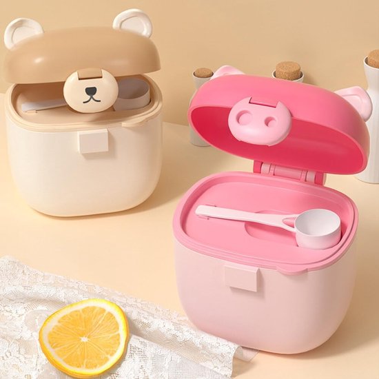 2 Teiliger Portionierer Für Babymilchpulver, Tragbarer Portionierer Für Babymilchpulver, Aufbewahrungsbehälter Für Milchpulver, Milchpulverkrug F