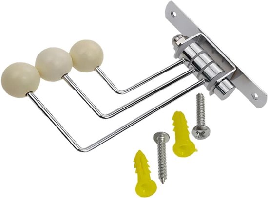 Wandhaken Für Taschen Und Kleider Platzsparend Drehbar 19,5 X 12 X 2,5 Cm Wie Abgebildet