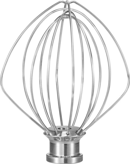 Geeignet Für Kitchenaid Standmixer-schneebesenaufsatz, Edelstahl-eier- Und Milchrührer, Mehl-, Kuchen- Und Mayonnaiserührer.