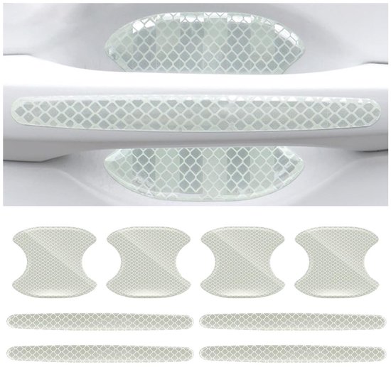 Dailygoods - Sicherheitsleisten 8-teiliges Set - Türschutzleisten Für