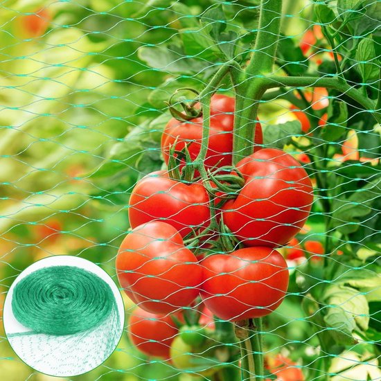 Hochleistungs-vogelschutznetz – Pflanzenschutz – Gartenschutz – Maschenweite 1,5 Cm – 4 X 10 Meter