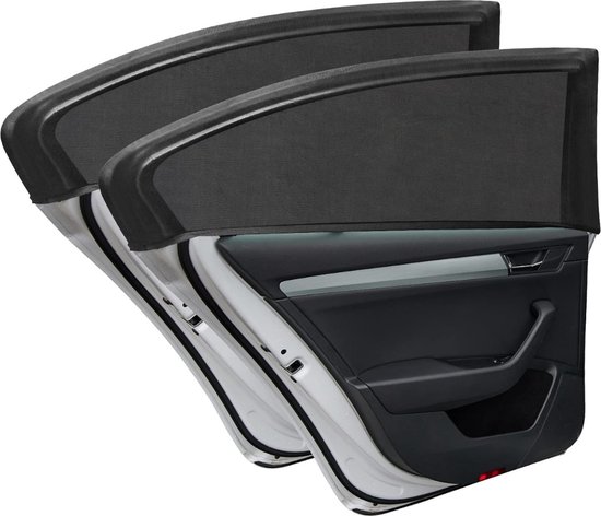 Sonnenschutz Fürs Auto 42 X 48 Cm 2 Stück Sonnenschutz Für Die Seitenscheiben Für Babys Und Kinder Uv Schutz Elastisch Dehnbar
