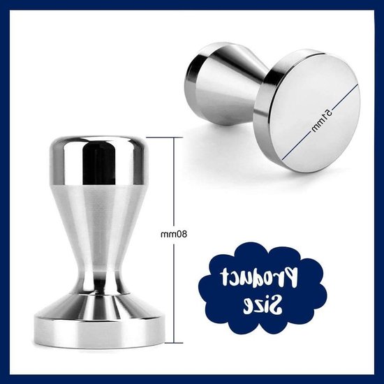 Kaffeetamper – 51 Mm Edelstahlbasis – Geeignet Für Espressosiebträger