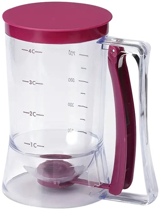 Teigtrenner, Fetttrenner, Buttertrenner, Waffelform, Teigteiler, Teigspender, Handgerät, Mixer