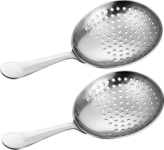 Set Mit 2 Filtern, Edelstahlfilter, Cocktaillöffel, Filter Für Losen Tee, Praktische Barfilter, Professionelles Barzubehör