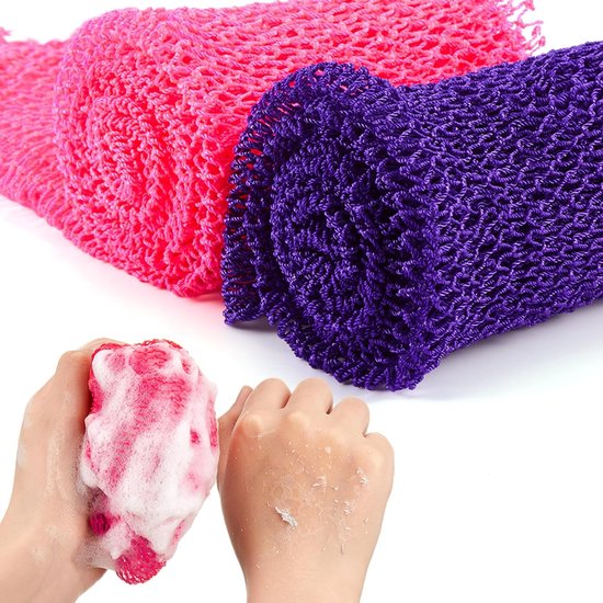 Peeling-handtücher – Peelingprodukte – Macht Die Haut Weich – 2er-pack – 30 × 75 Cm – Ausführung A