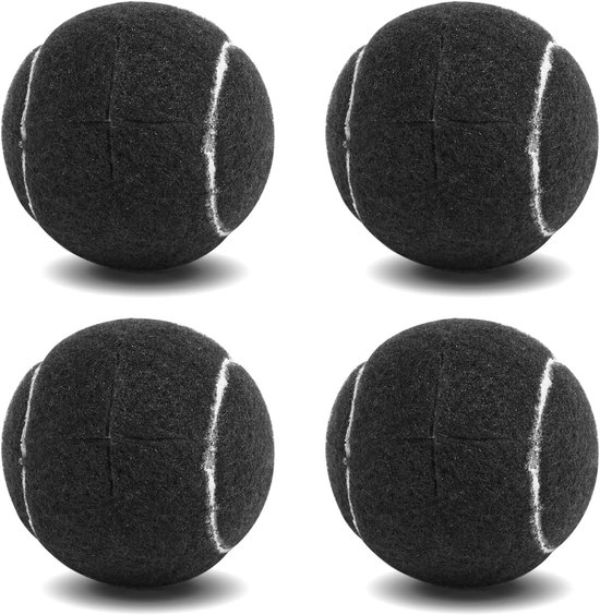 4 Teilige, Tennisballförmige Tischbeinschoner Strapazierfähige Unterseite Aus Gummi Und Filz Kratzfester Bodenschutz Für Möbel, Stuhlbeine, Tisch