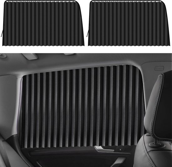 Sonnenschutz Fürs Auto Sonnenschutz Fürs Babyauto Magnetischer Autovorhang 2 Teilig Wärmedämmender Vorhang Für Seitenfenster Autofenstervorhang U