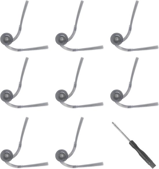 Ersatz Seitenbürsten Passend Für Roborock Qrevo Curve/qrevo Curv/qrevo Edge, Saros 10/saros 10r, Qrevo Curv S5x/qrevo Edge S5a Saugroboter