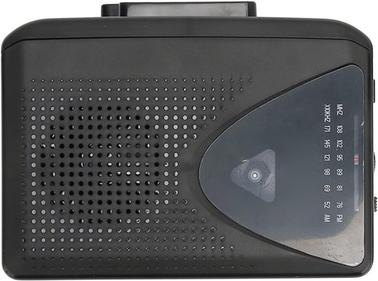 Kassettenspieler Tragbares Am/fm Stereoradio Mit Klarem Lautsprecher Mit 3,5 Mm Kopfhöreranschluss 2 Aa Batterien.