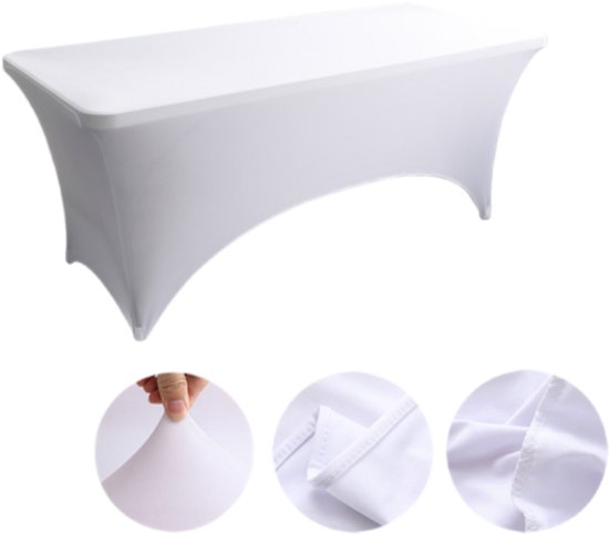 Quadratische Tischdecke Elastische Tischdecke Stofftischdecke Waschbar Arten Von Veranstaltungen, Hochzeiten, Bankette Und Partys 183 Cm (länge)