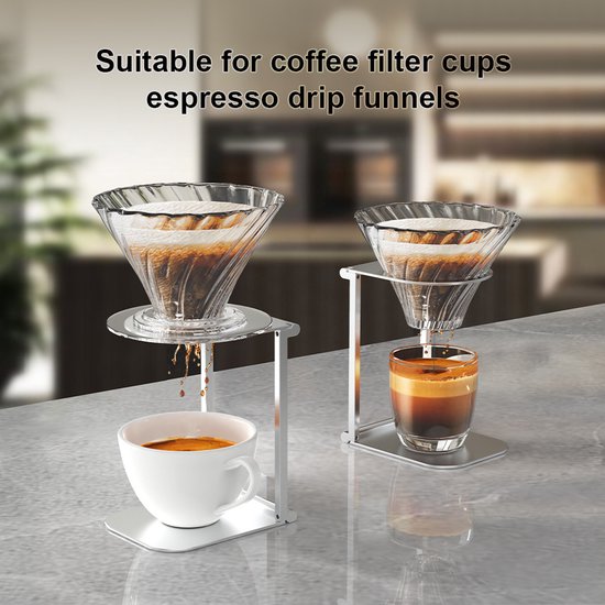 Tragbares Metallzubehör Für Kaffeemaschinen Kaffeemaschinenständer Kaffeemaschinenfilterhalter Filterkaffeefilterhalter Leichtes Outdoor Kaffeema