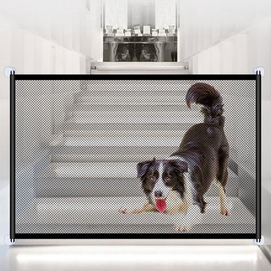 Treppenschutzgitter Für Hunde 180 X 72 Cm Einziehbares Hundegitter Für Den Innenbereich Ohne Bohren Einziehbares Babygitter Für Hunde Tragbares X