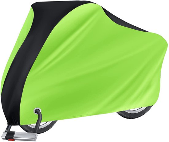 Fahrradabdeckung, Fahrradgarage Mit Ösen Für Ein Schloss, Hochwertige Oxford Qualität, Wasserdichter Schutz Vor Staub, Regen, Schnee Und Uv Strah